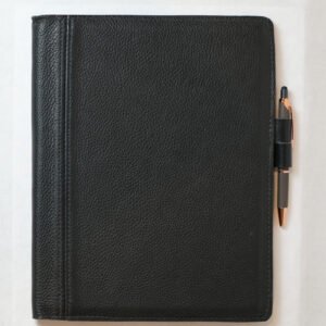 Standard Black Leather Portfolio