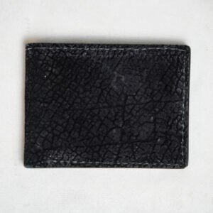 Hippo Black Leather Bifold
