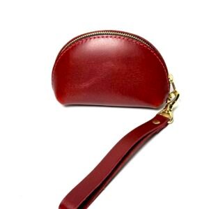 Red Taco Design Leather Purse