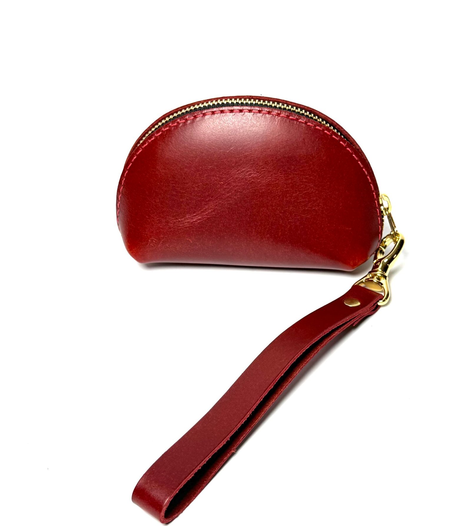 Red Taco Design Leather Purse