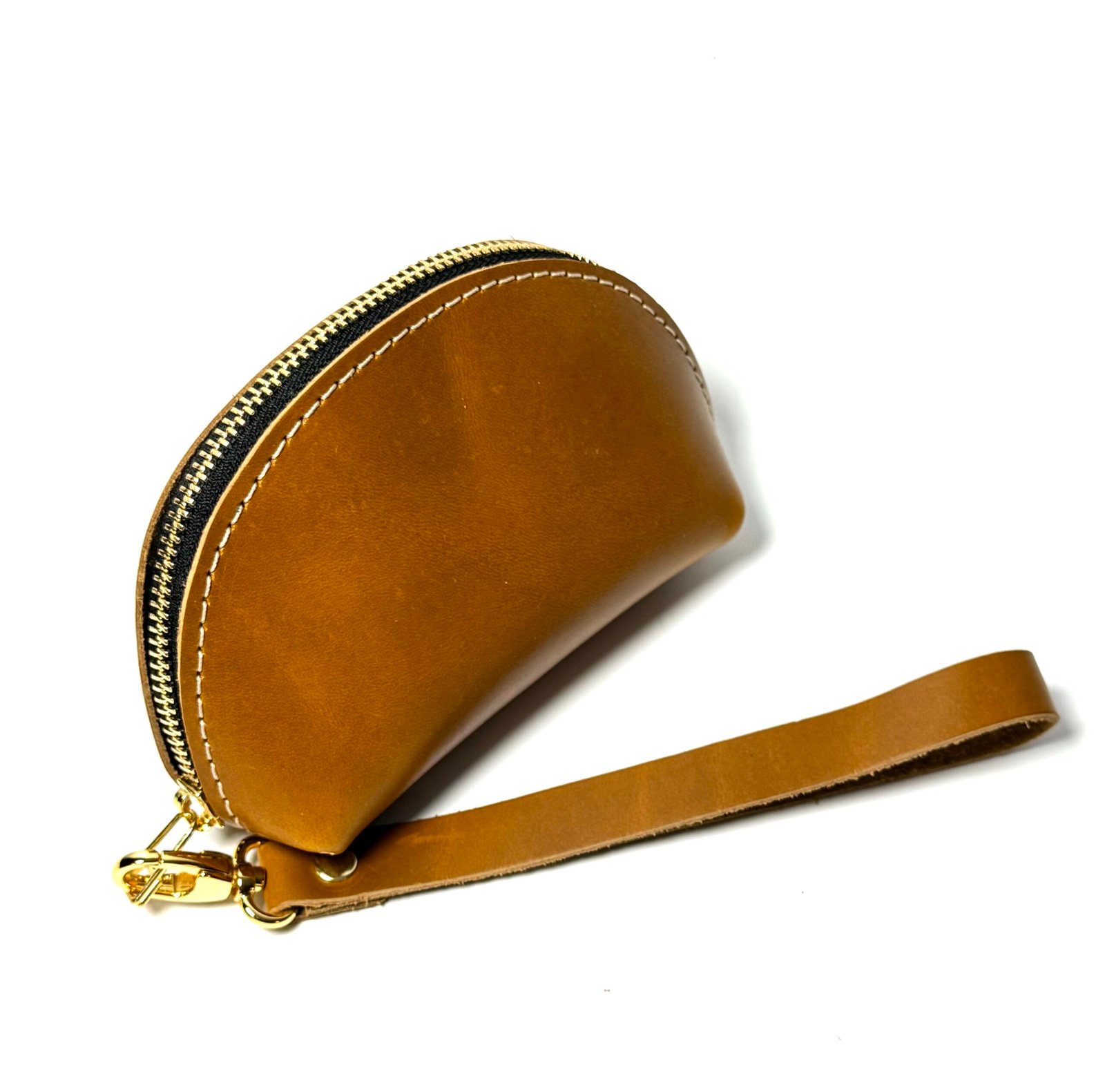 Mustard Taco Design Leather Purse - Image 2