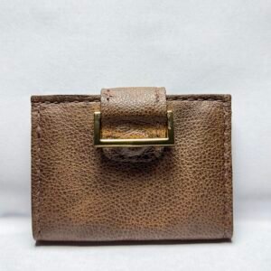 Light Brown Leather Women’s Wallet