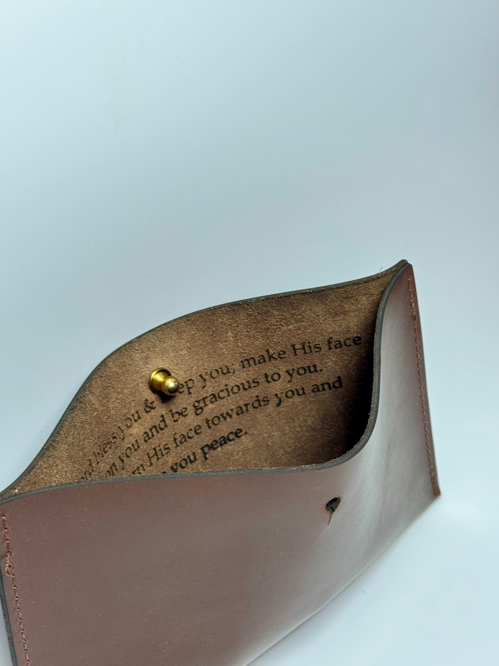 Personalized Leather Gift Pouch - Image 5