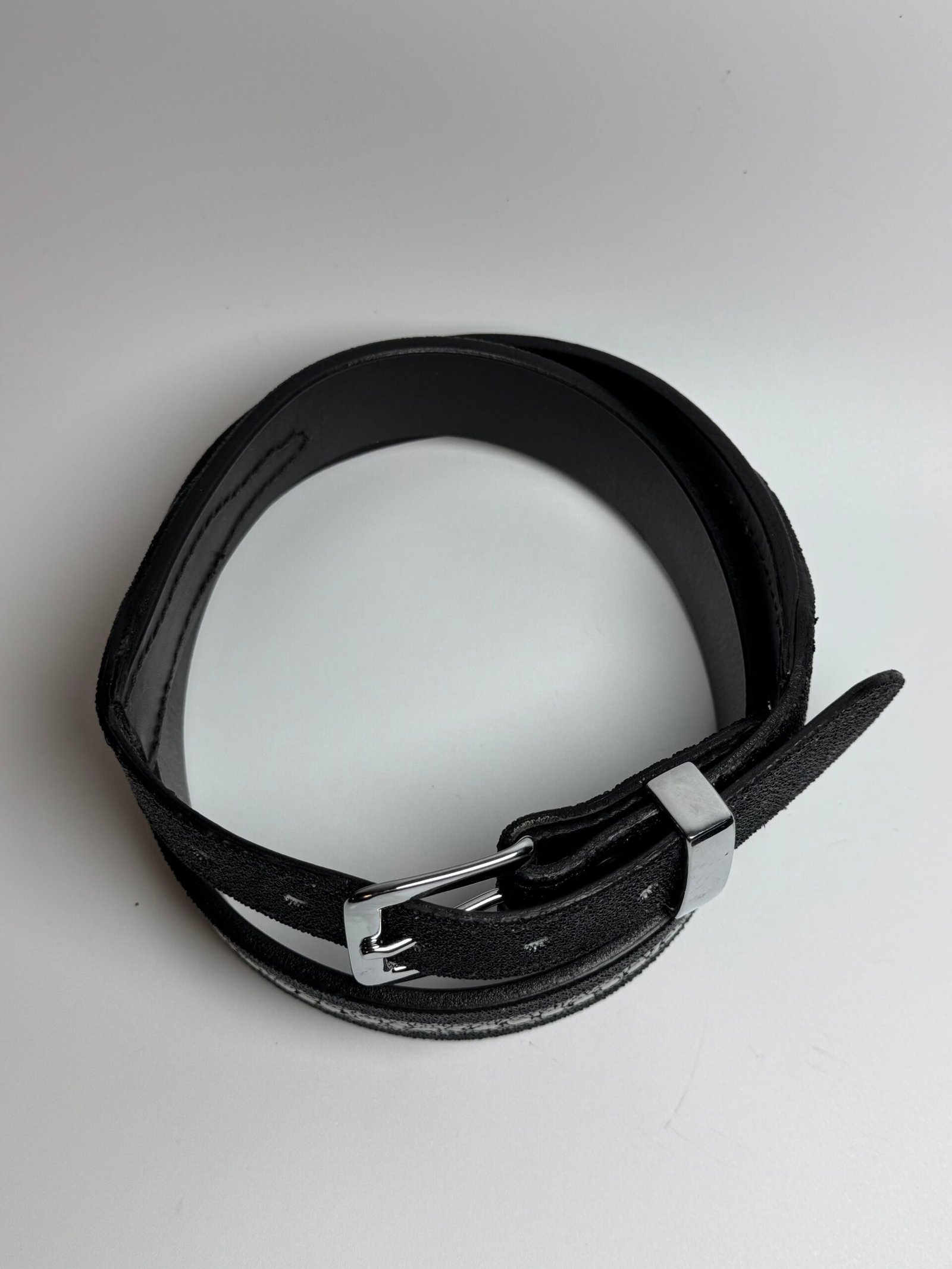 Stingray Leather Belt – Handmade Exotic Full Grain Belt (Amish Made) - Image 3