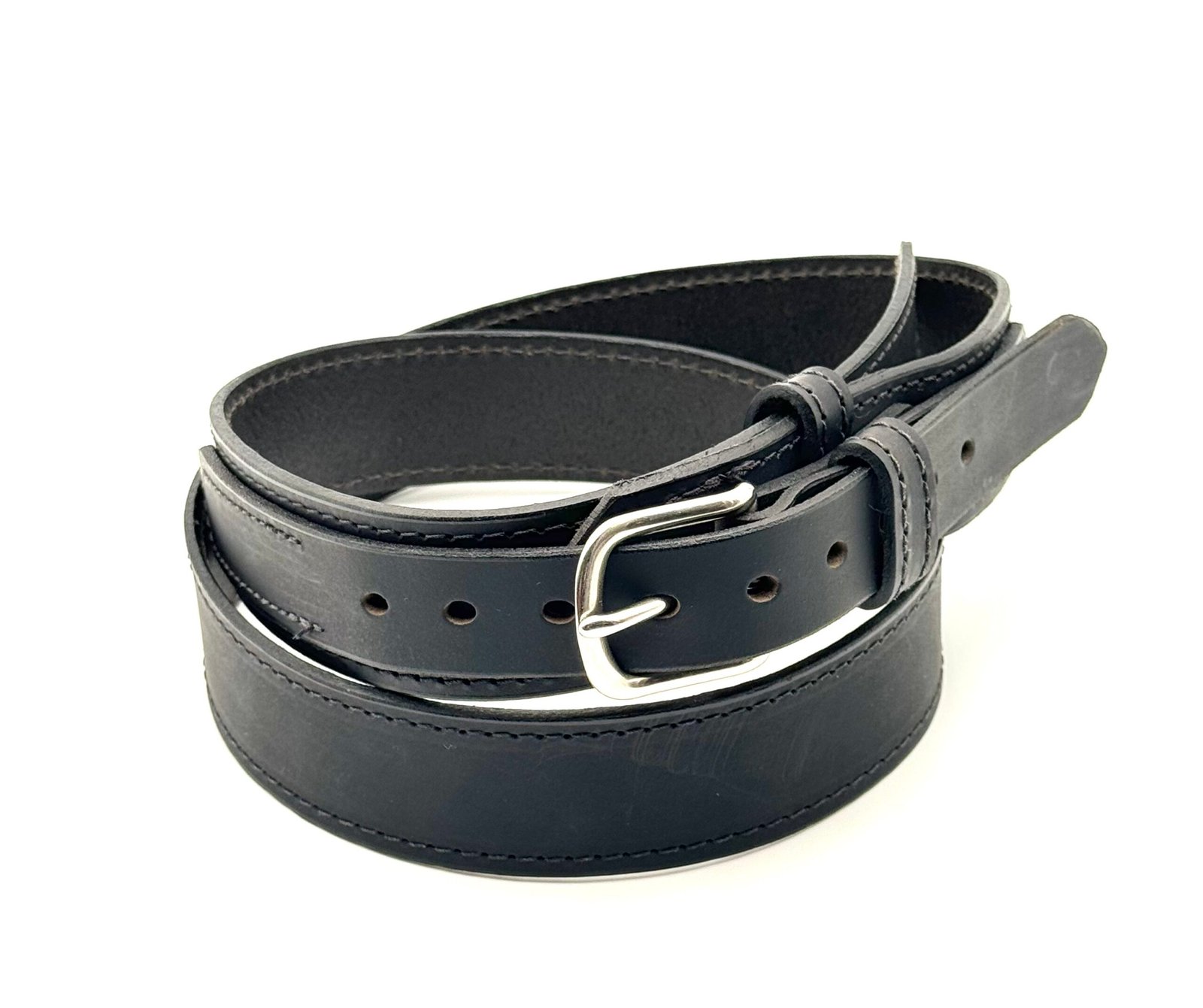 Black Leather Ranger Belt