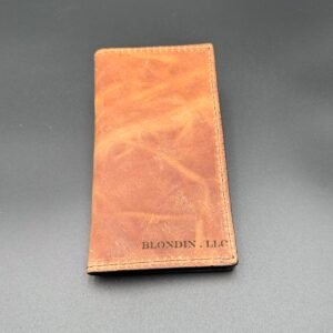 Light Brown Leather Rodeo Wallet