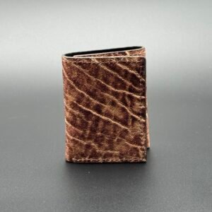 Elephant Vintage Leather Trifold