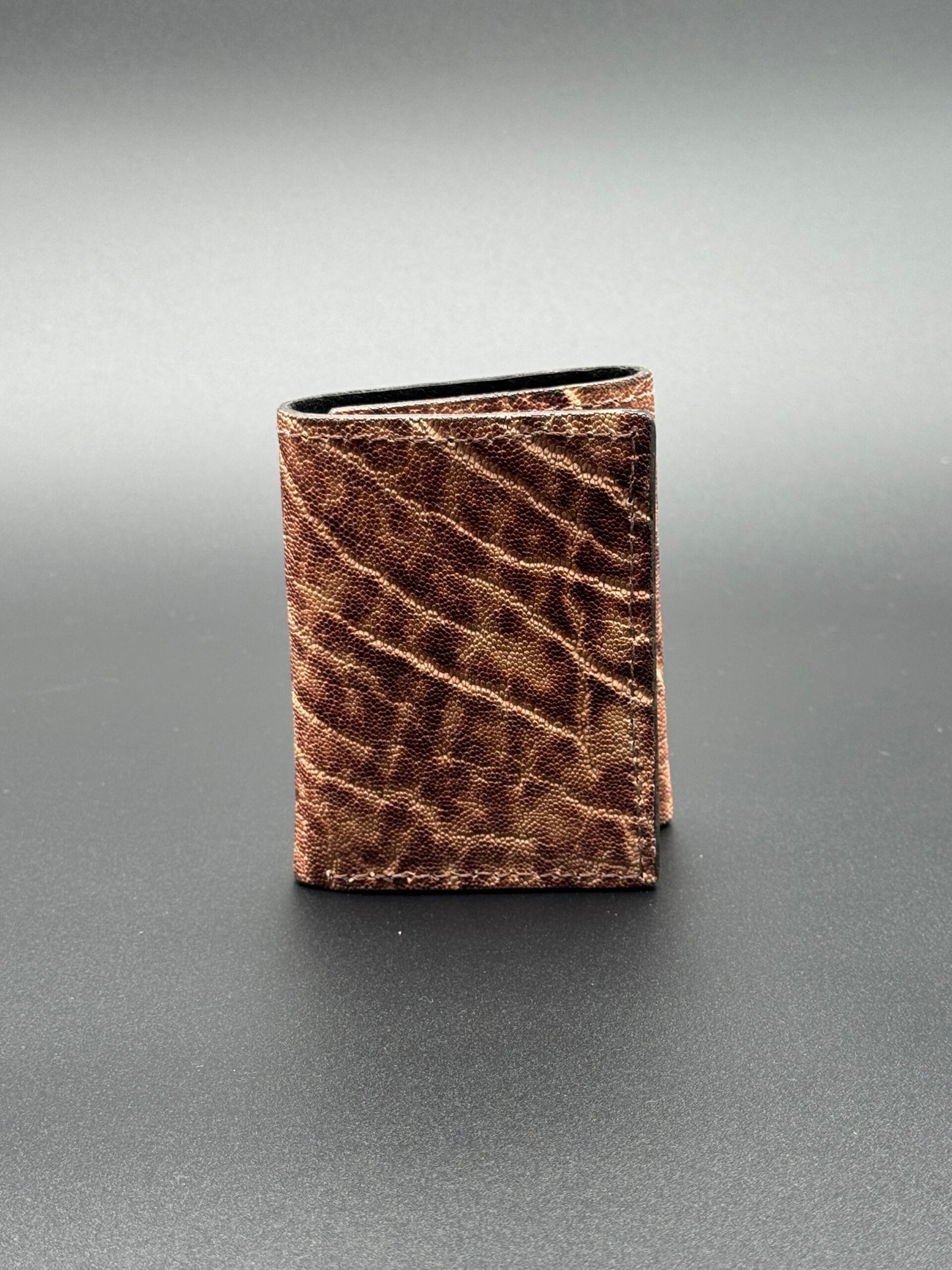 Elephant Vintage Leather Trifold