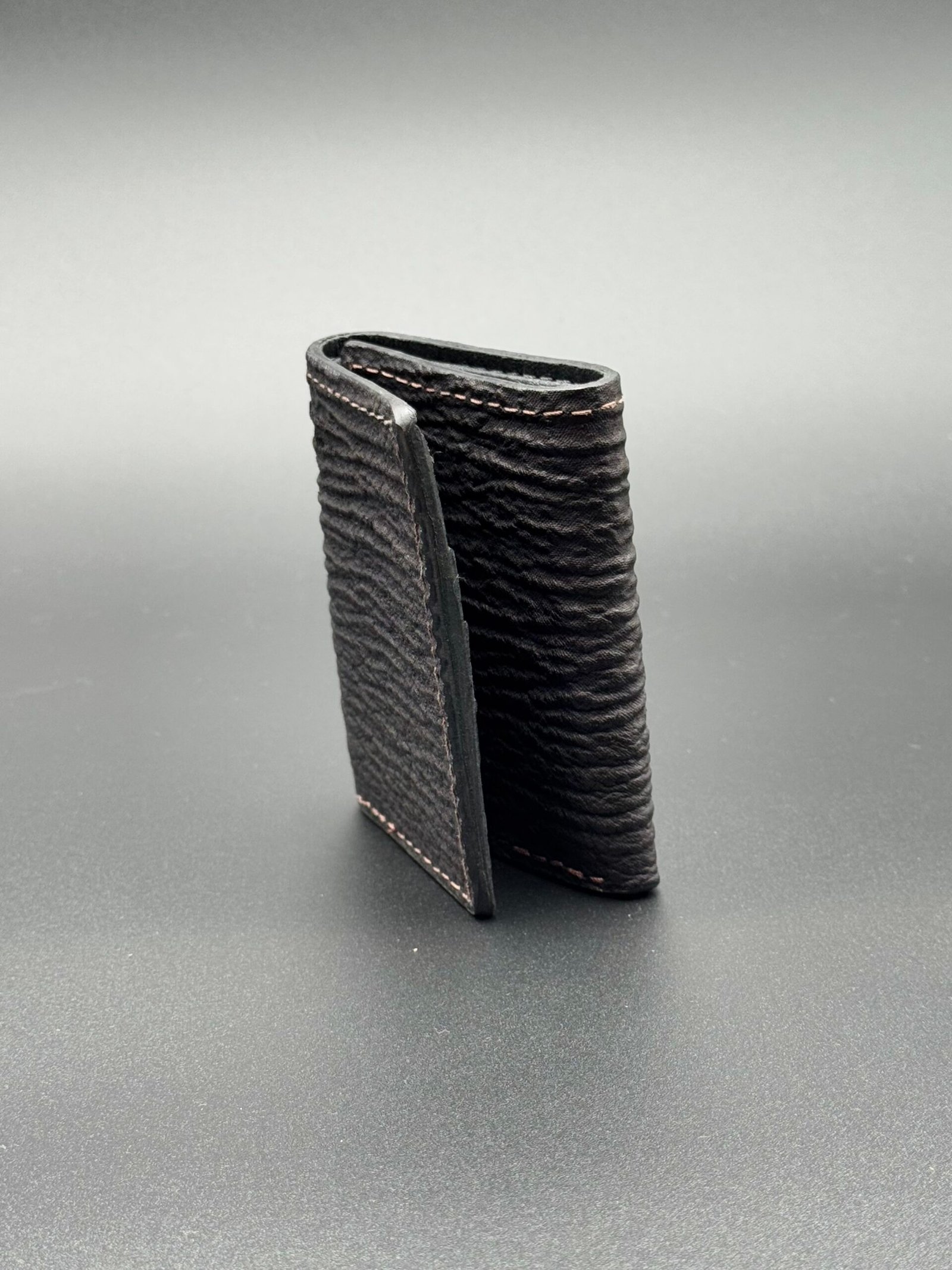 Shark Brown Leather Trifold - Image 4