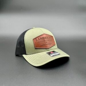 Lambright Leather Co. Green Hat