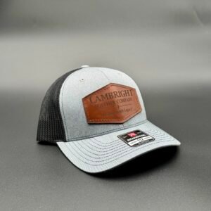 Lambright Leather Co. Grey Hat