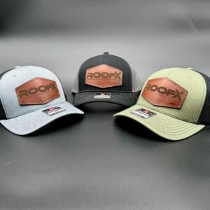 Custom Leather Patch Hat