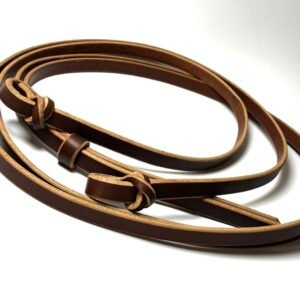 Pineapple Knot Leather Reins | Handmade Leather Horse Reins