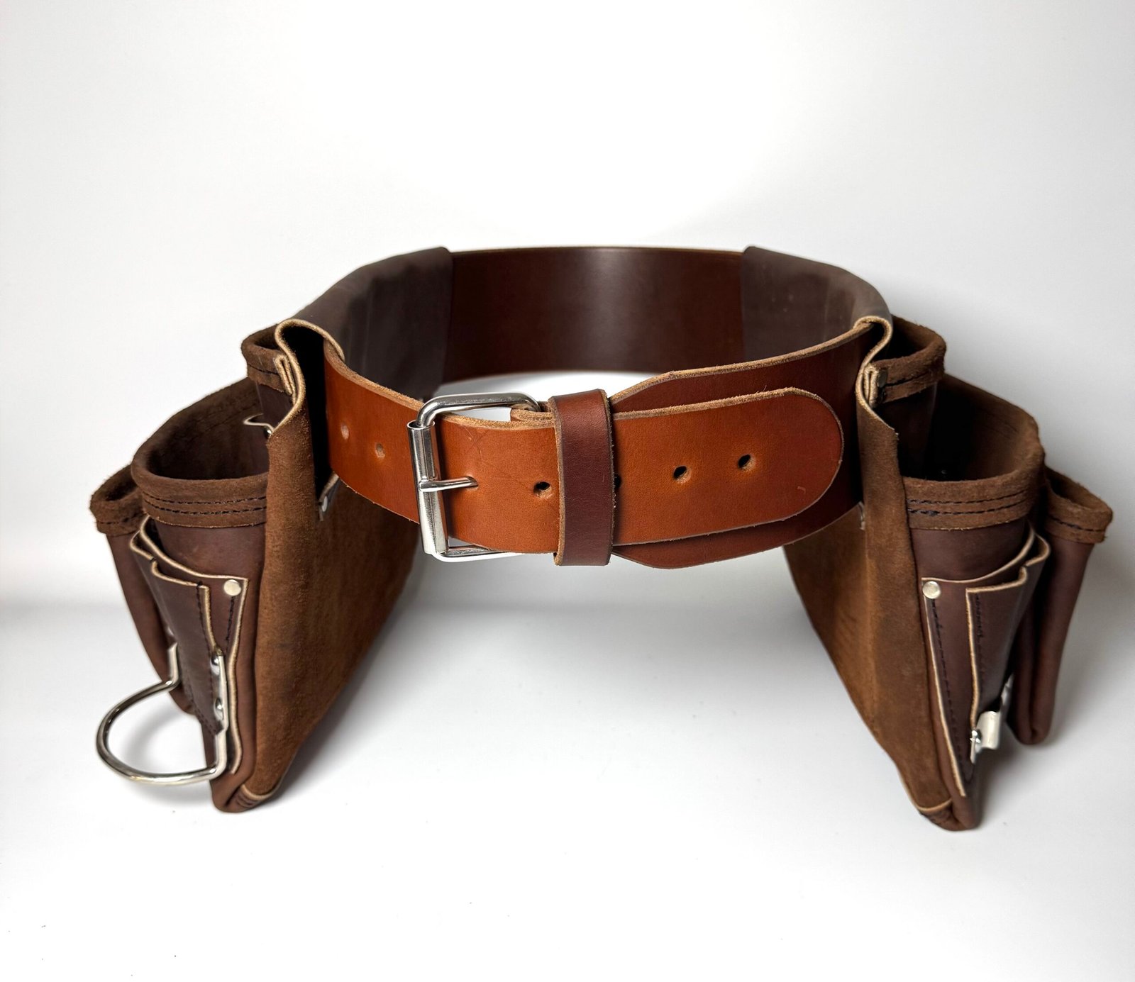 Leather Tool Pouches with Tool Belt
