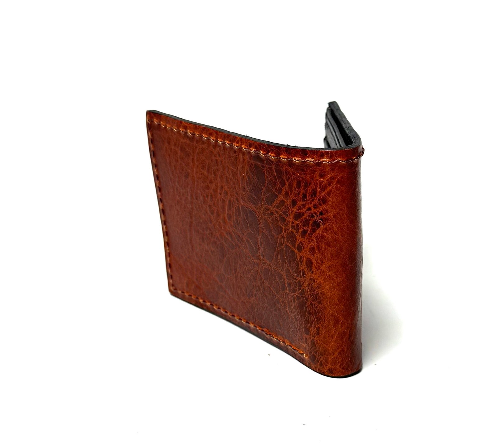 American Bison Leather Bifold Wallet - Image 3