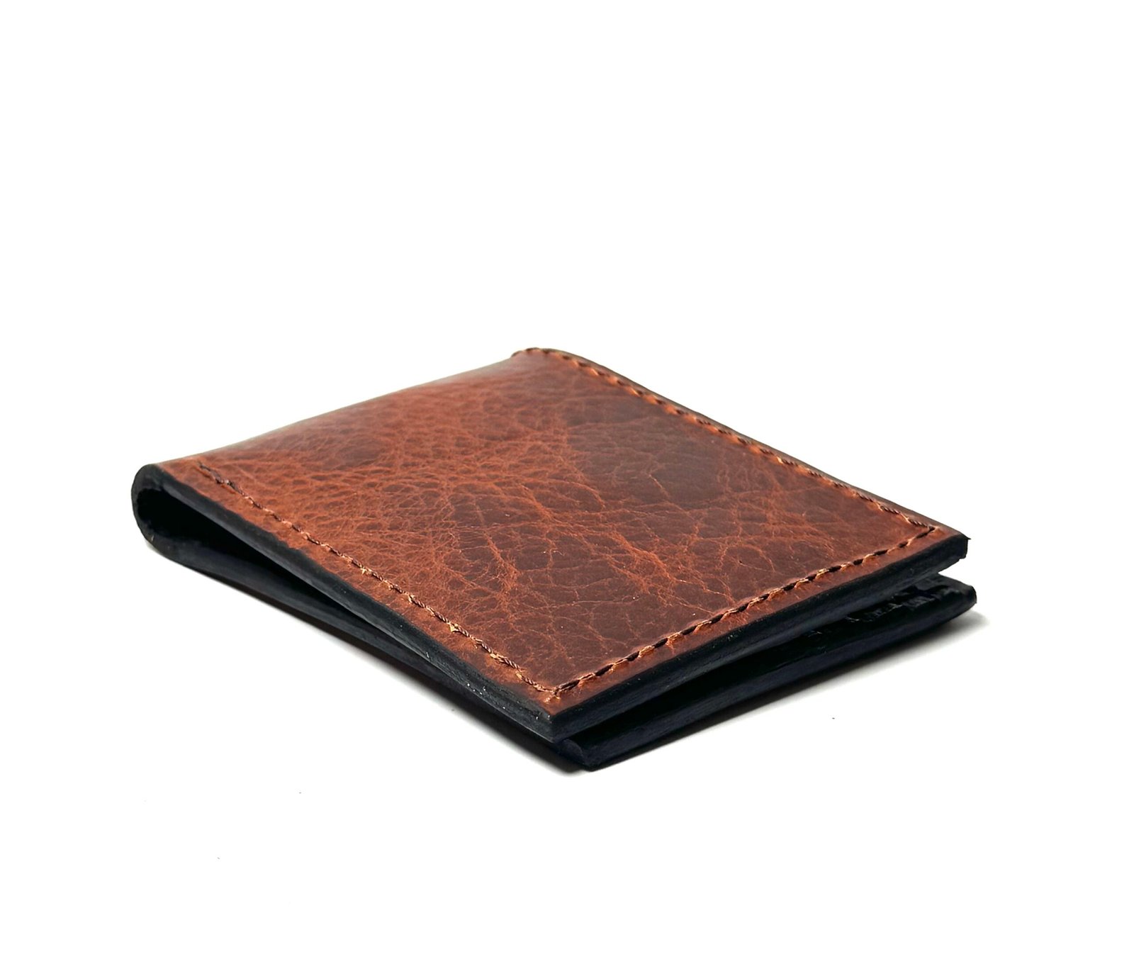 American Bison Leather Bifold Wallet - Image 2
