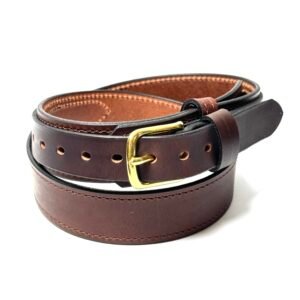 Brown Leather Ranger Belt