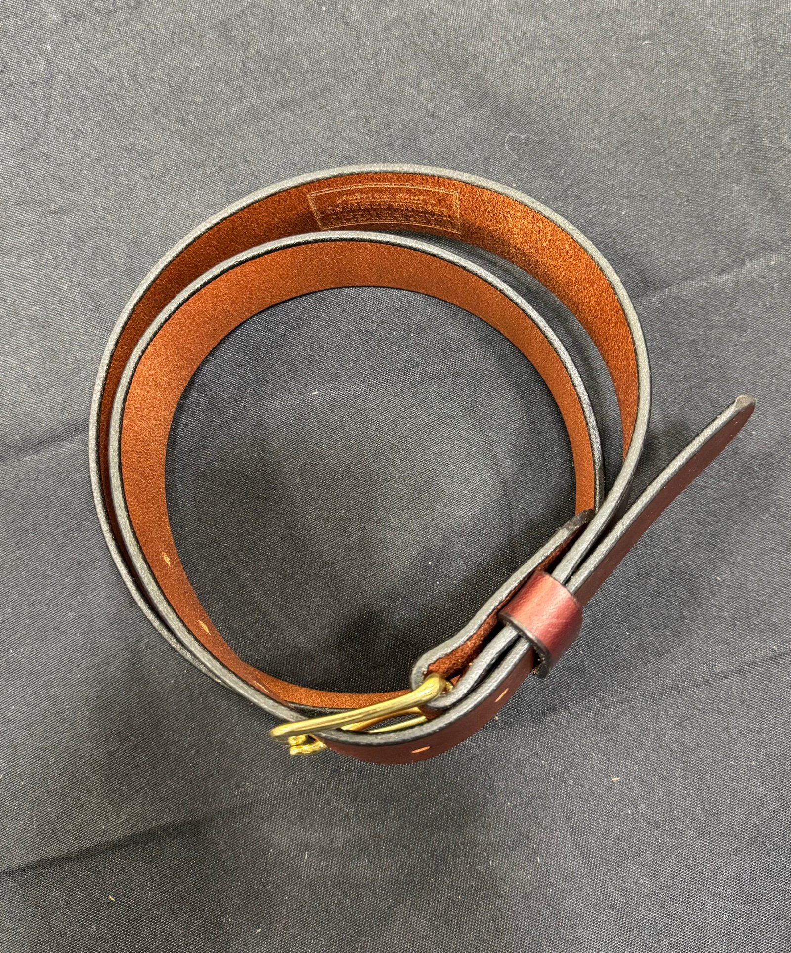 Standard Brown Leather Belt - Image 4