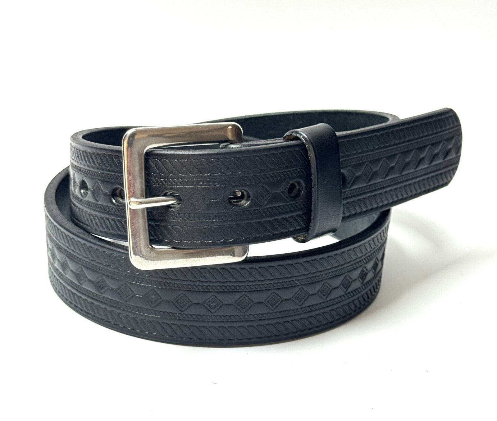 Black Diamond Premium Heavy Leather Belt