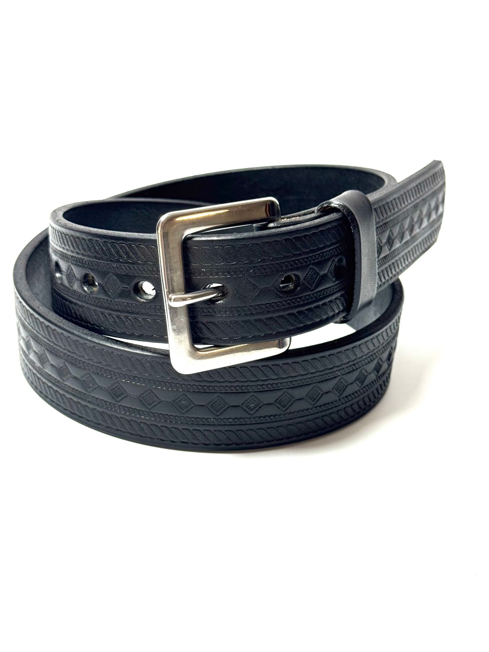 Black Diamond Premium Heavy Leather Belt - Image 2