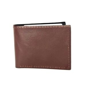 Dark Brown Cowhide Leather Bifold