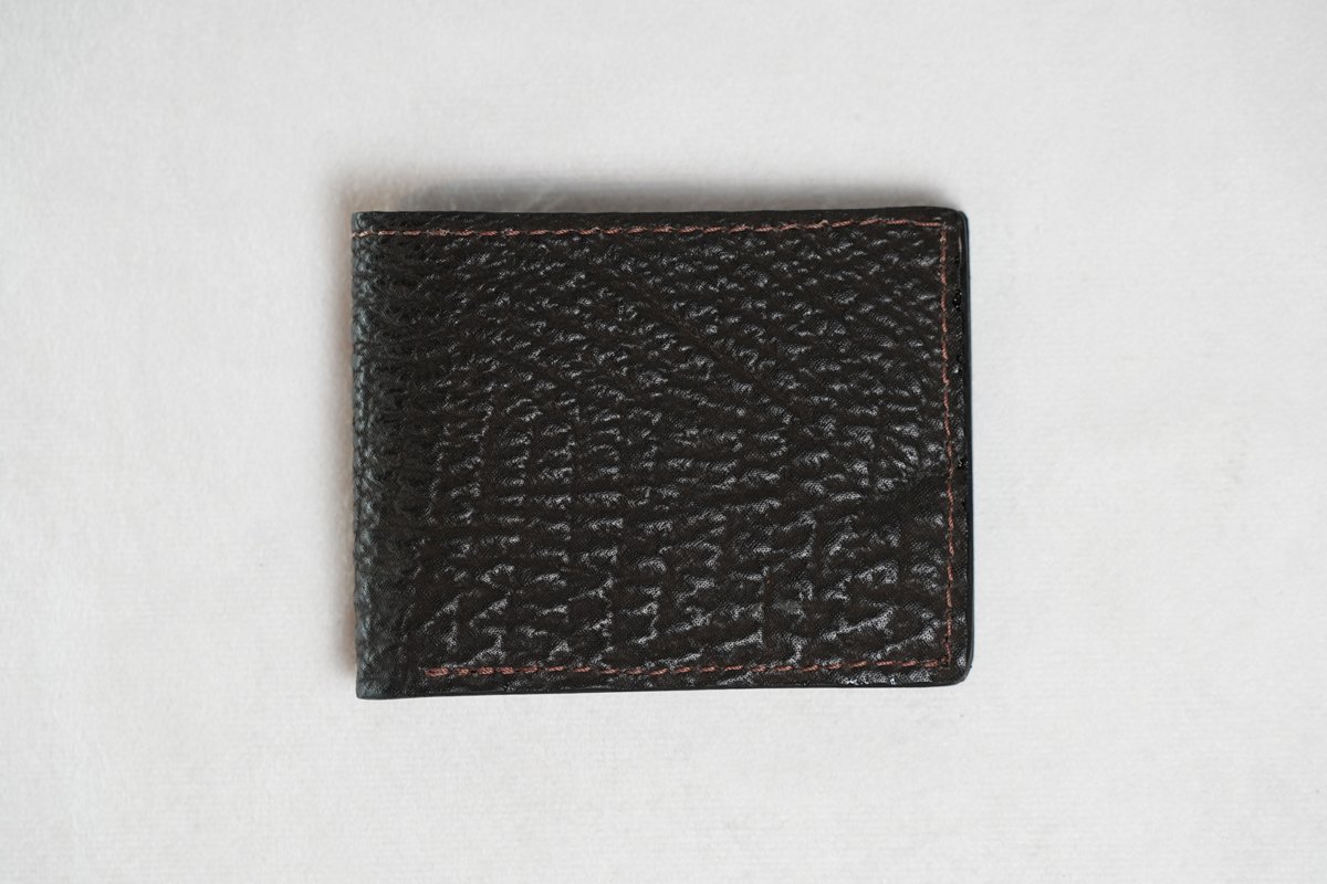 Shark Brown Leather Bifold