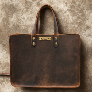 Brown Leather Tote