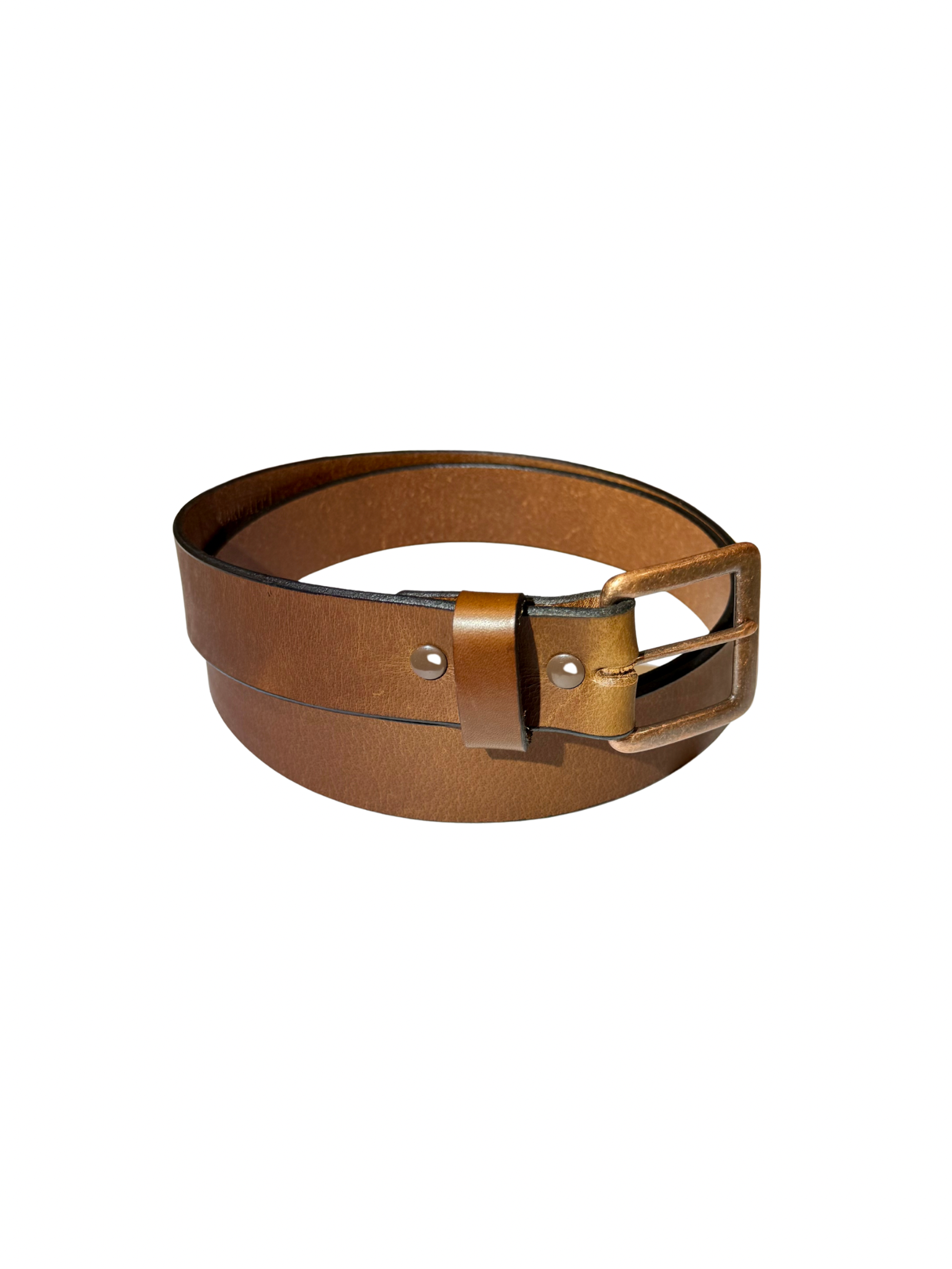 Standard Light Brown Leather Belt - Image 5