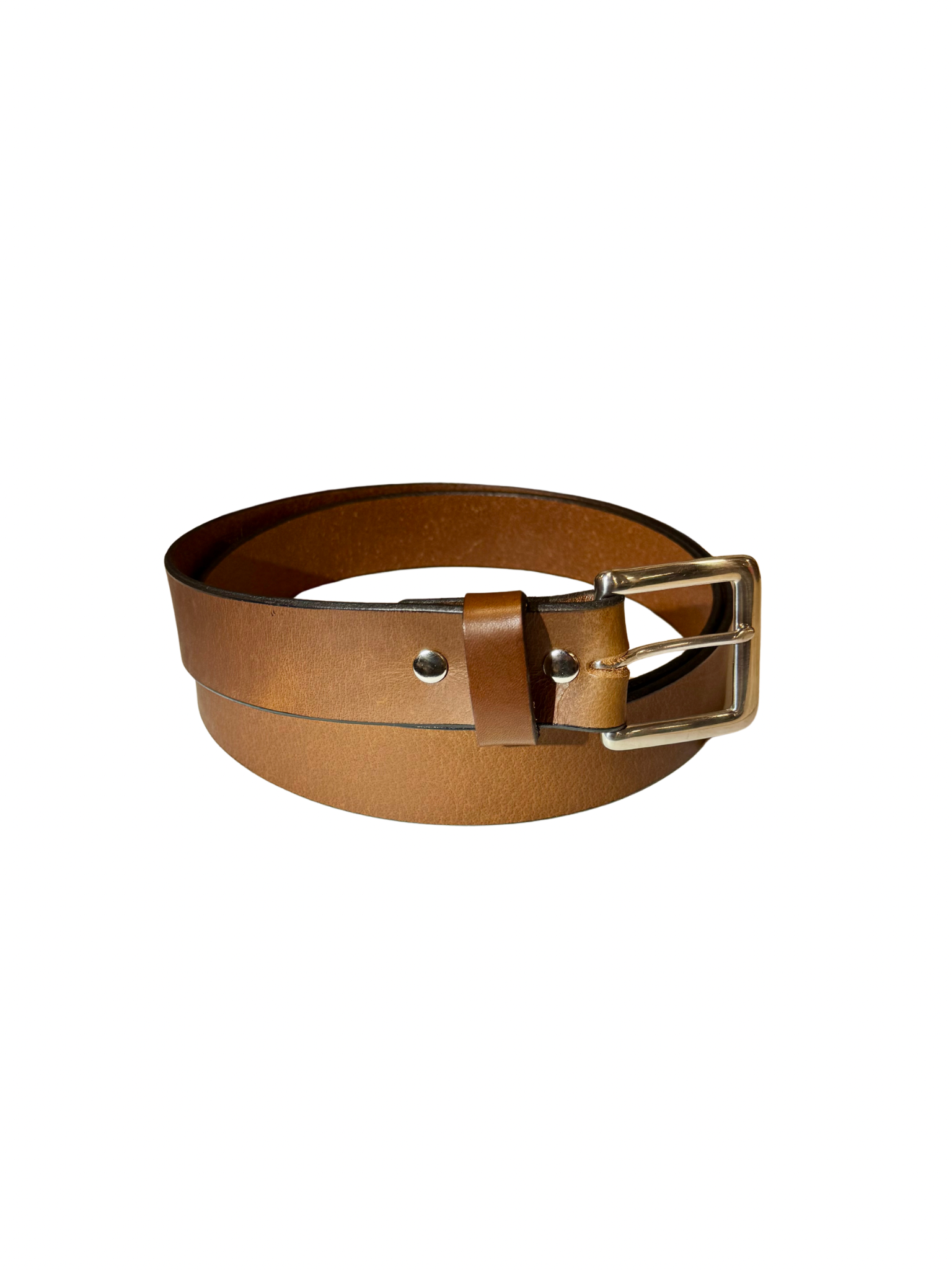 Standard Light Brown Leather Belt - Image 4