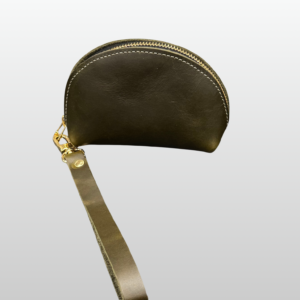 Green Taco Design Leather Purse