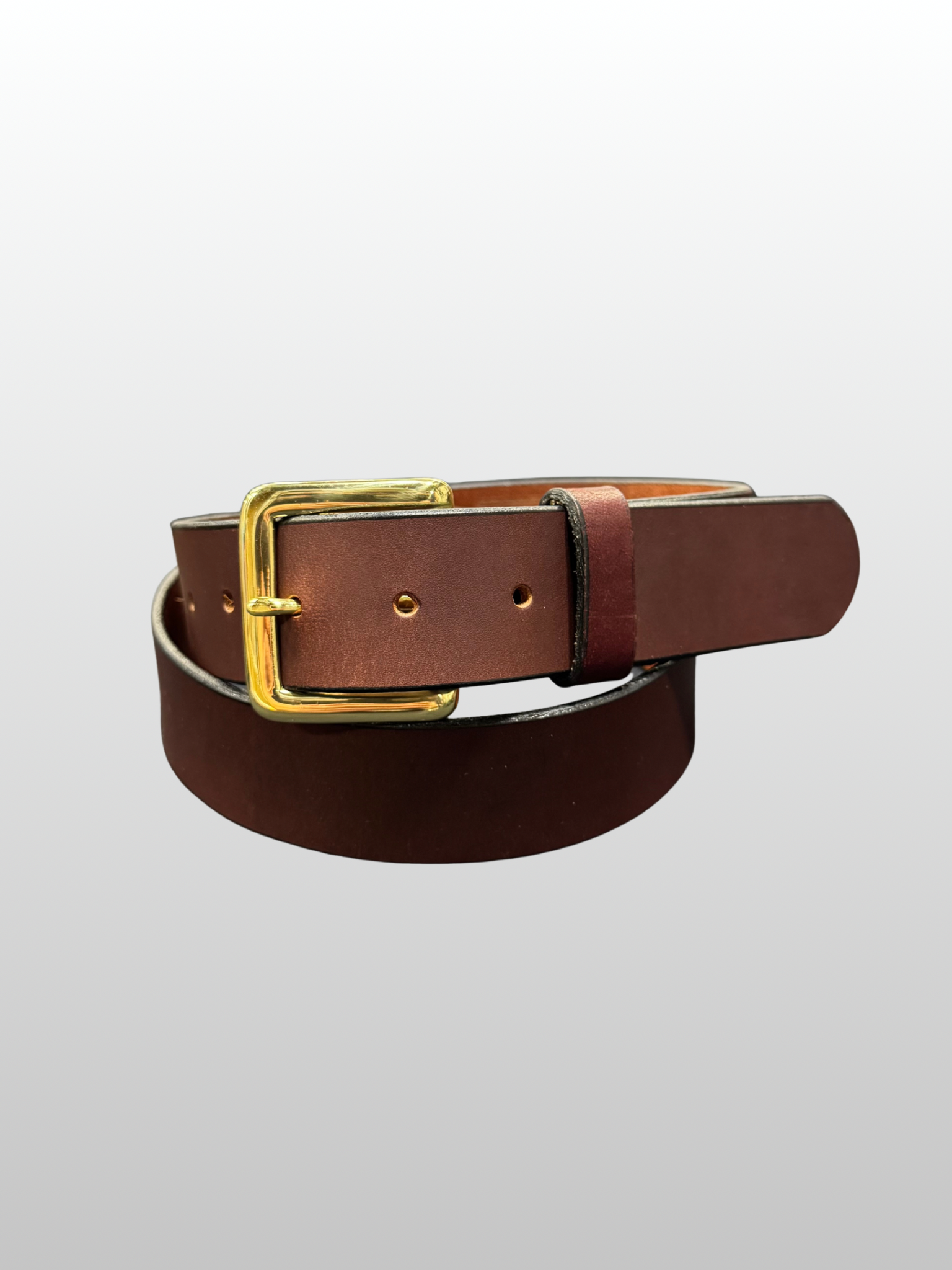 Standard Brown Leather Belt - Image 3