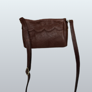 Laynee | Dark Chocolate Leather Purse
