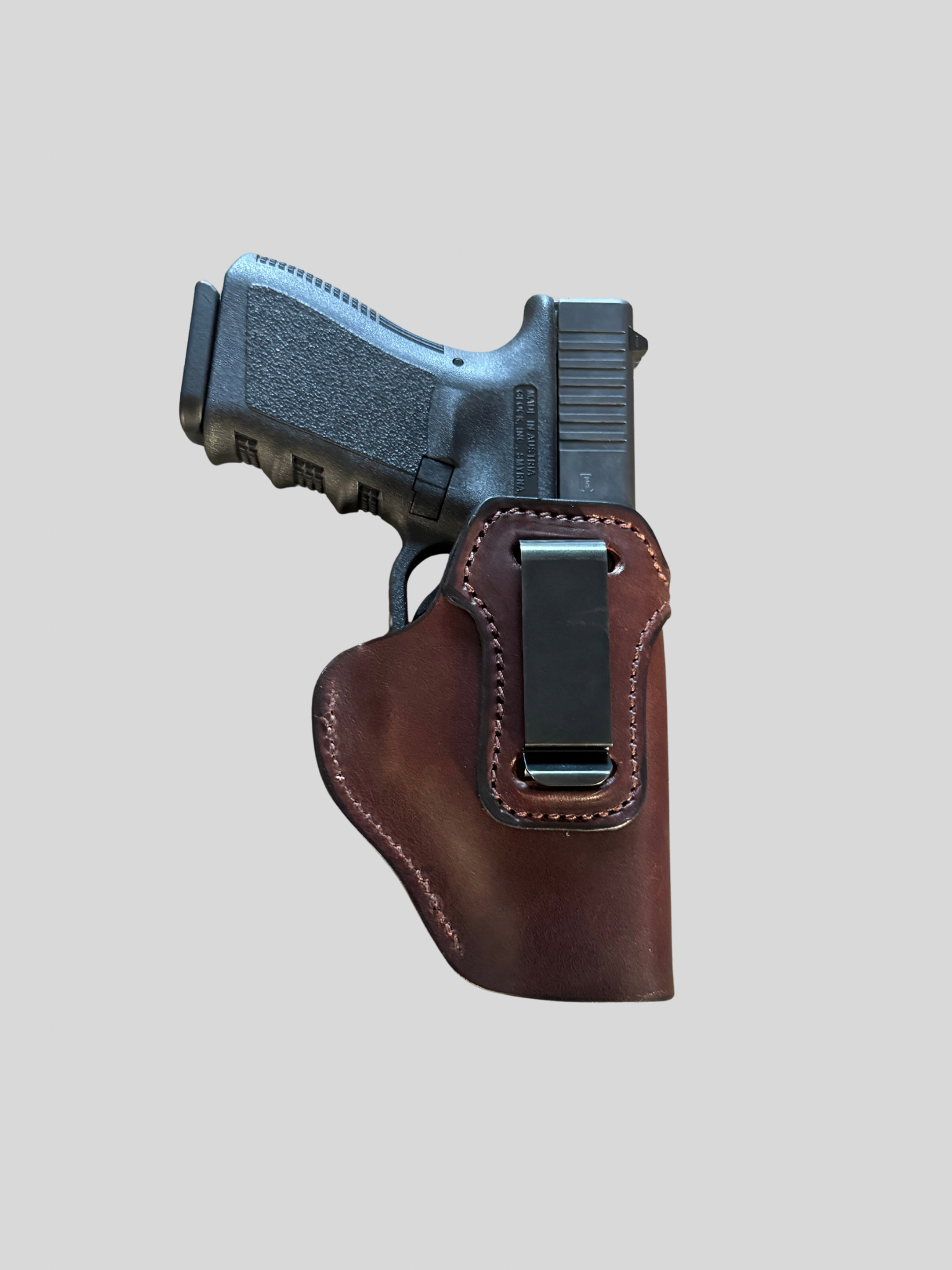 Brown Glock XD IWB Leather Holster - Image 2