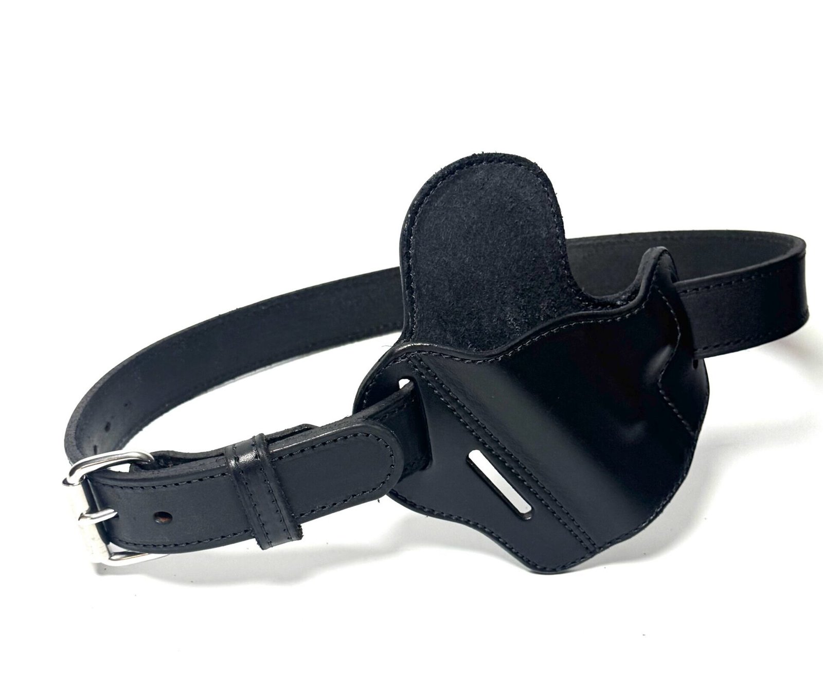 Glock XD Black Leather Holster and Heavy-Duty Belt Combo - Image 3
