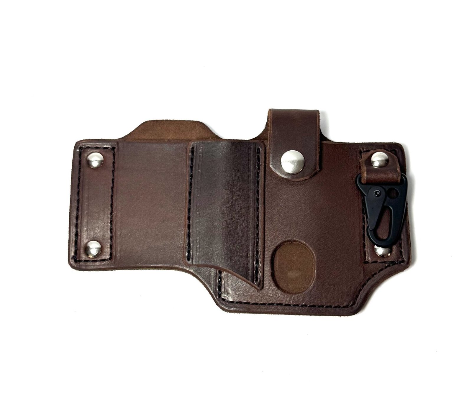Brown Leather EDC Belt Organizer - Image 4