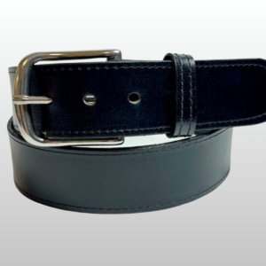 Referee/Umpire Black Leather Belt