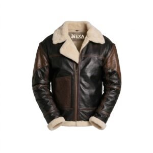 Black B3 Lambskin Bomber Leather Jacket